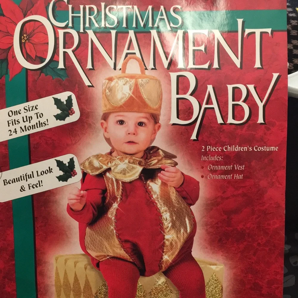 Baby Christmas Ornament Costume - Picture 1 of 3